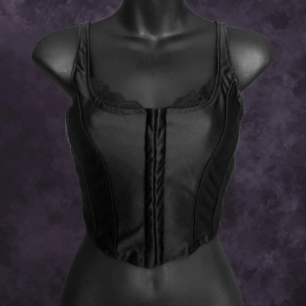 Urban Planet Lace Trim Corset